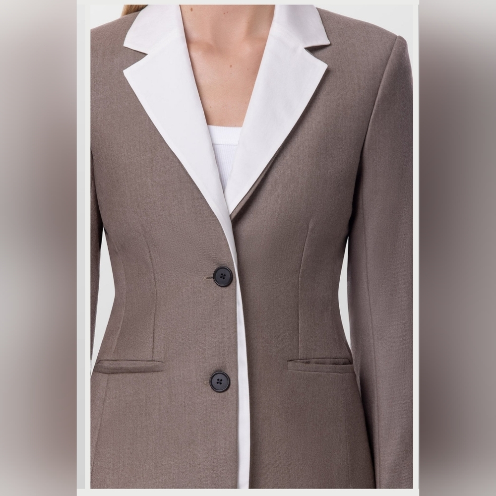 Dana Bandi brown Monte blazer - Picture 2 of 14